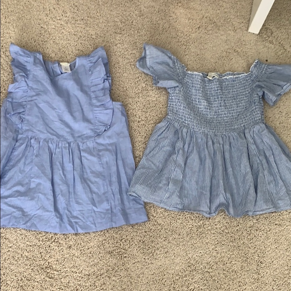 2 dressy shirts, Crewcuts/American Eagle 12/small